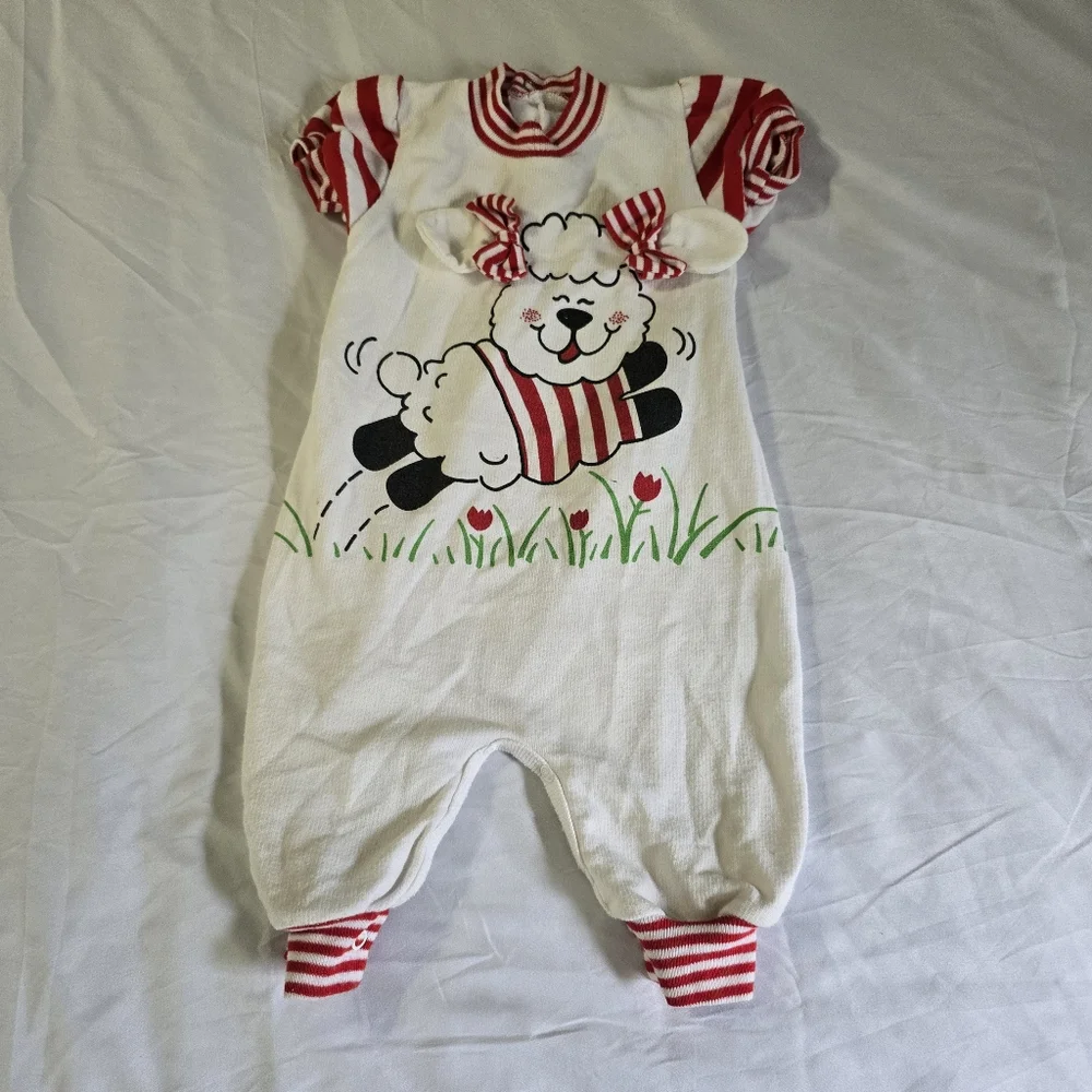 Vintage One Piece Buster Brown Romper 3-6 Months‎